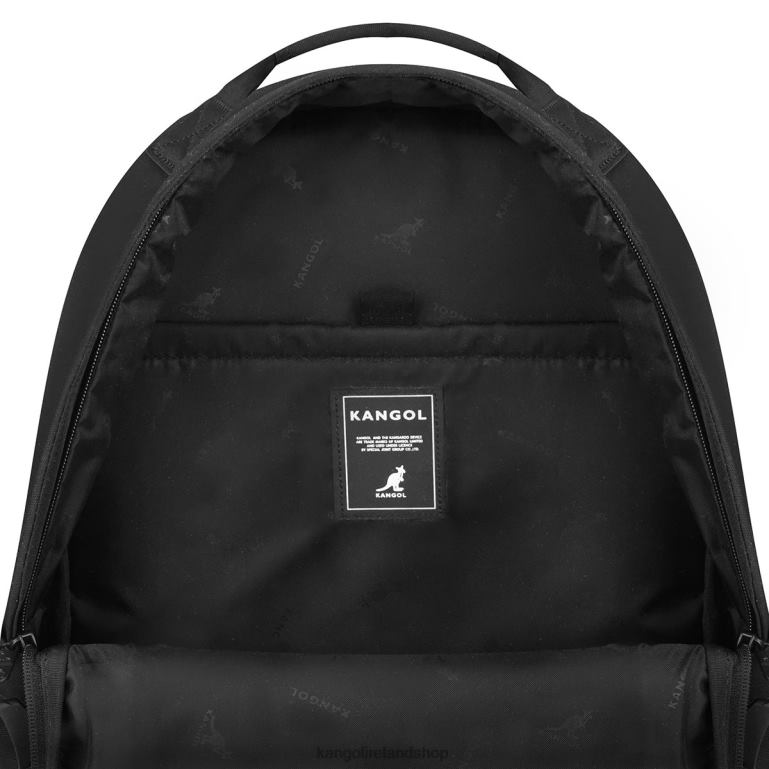 IE Kangol Linear Light Backpack Black Unisex Accessories 6B26V952
