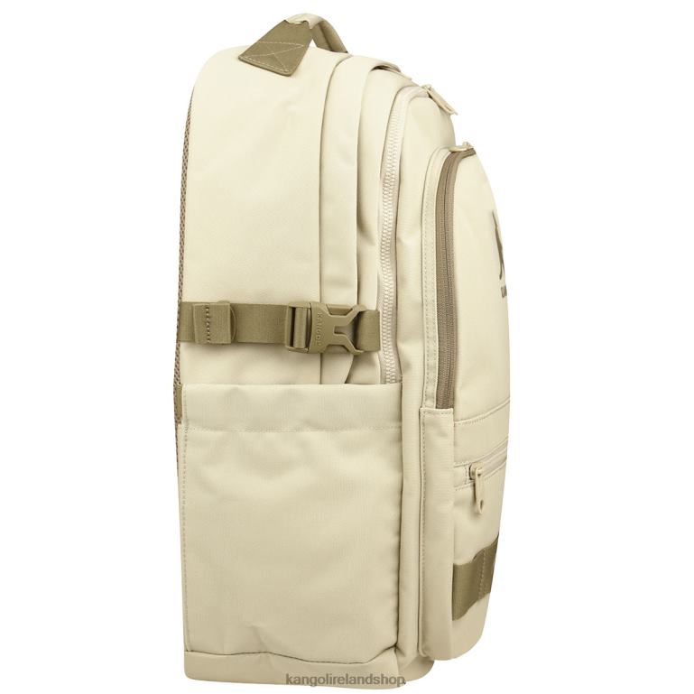 IE Kangol Linear Light Backpack Ecru Unisex Accessories 6B26V953