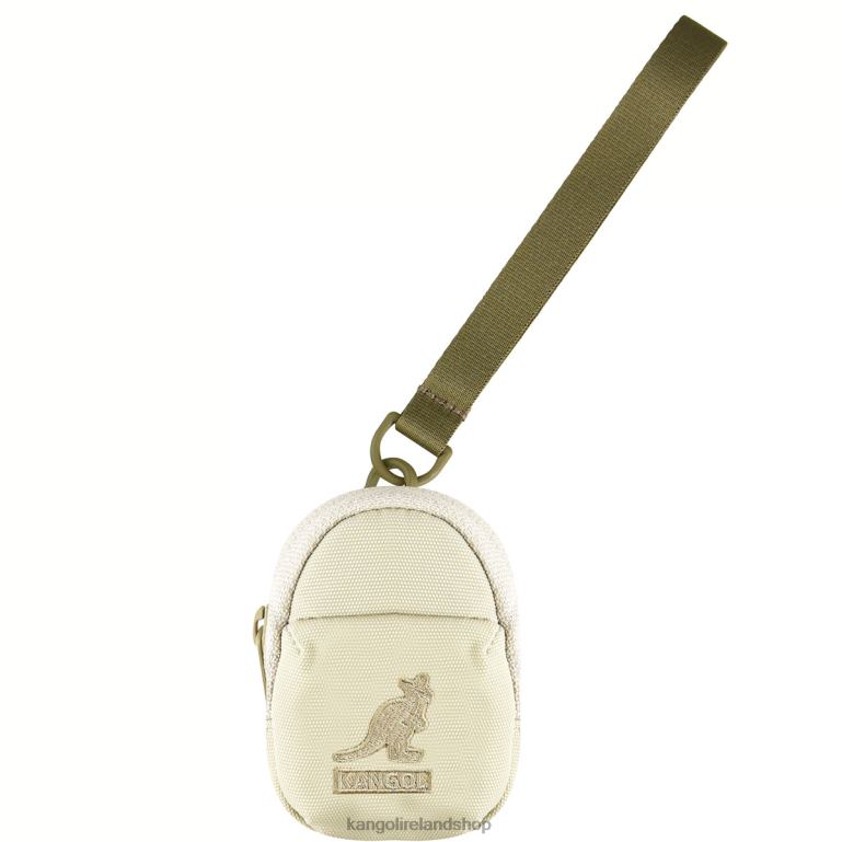 IE Kangol Linear Light Backpack Ecru Unisex Accessories 6B26V953