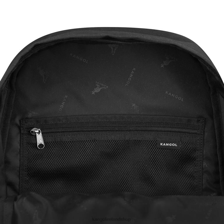 IE Kangol Weekend Light Backpack Black Unisex Accessories 6B26V946