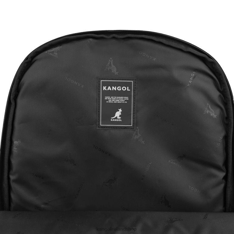IE Kangol Weekend Light Backpack Black Unisex Accessories 6B26V946