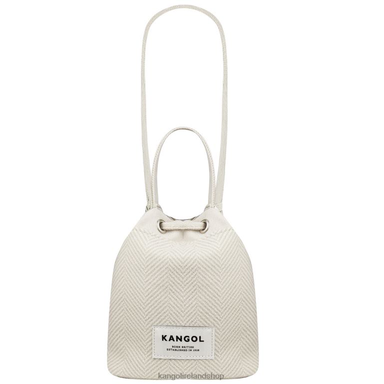 IE Kangol Herringbone Bucket Bag Mint Unisex Accessories 6B26V981
