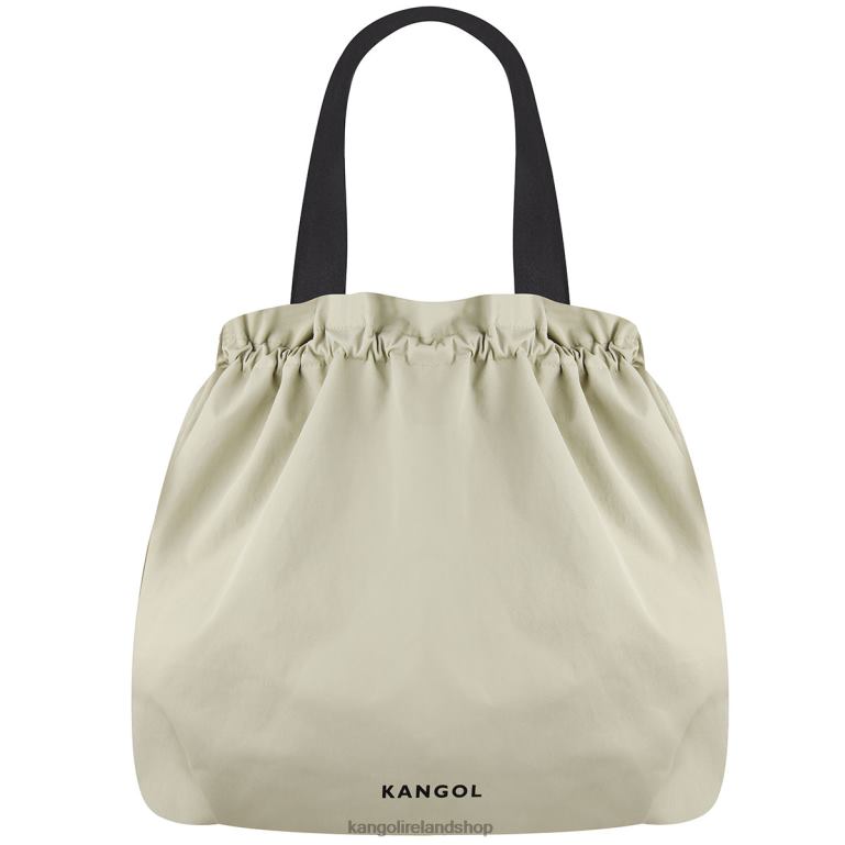IE Kangol Travel Drawstring Shopper Ecru Unisex Accessories 6B26V967