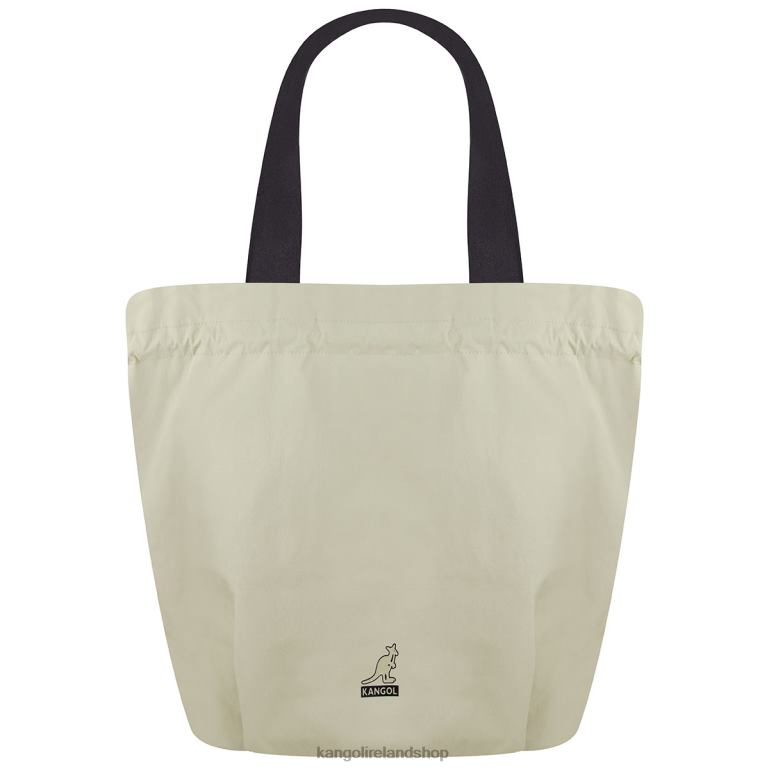 IE Kangol Travel Drawstring Shopper Ecru Unisex Accessories 6B26V967