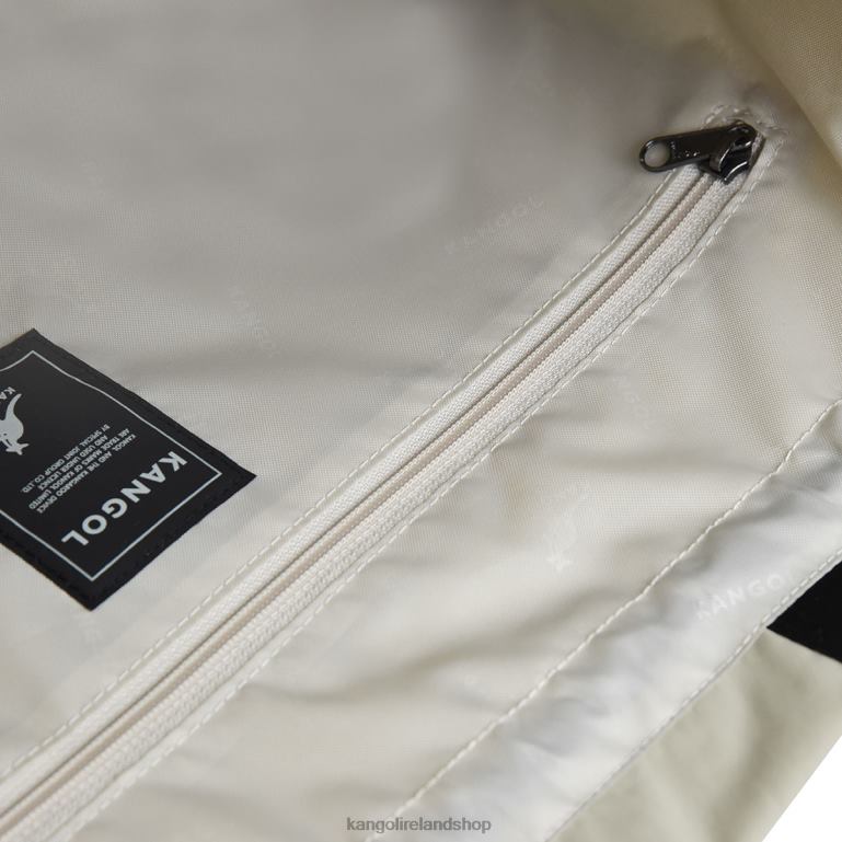 IE Kangol Travel Drawstring Shopper Ecru Unisex Accessories 6B26V967