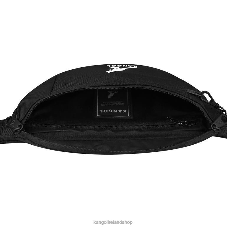 IE Kangol Authentic II Bum Bag Black Unisex Accessories 6B26V960