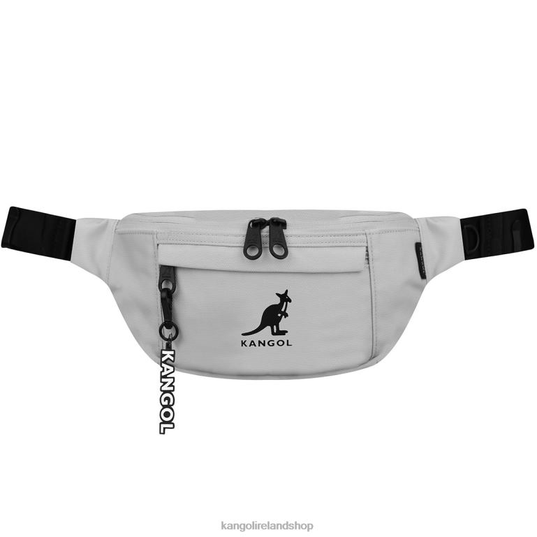 IE Kangol Authentic II Bum Bag Light Grey Unisex Accessories 6B26V961