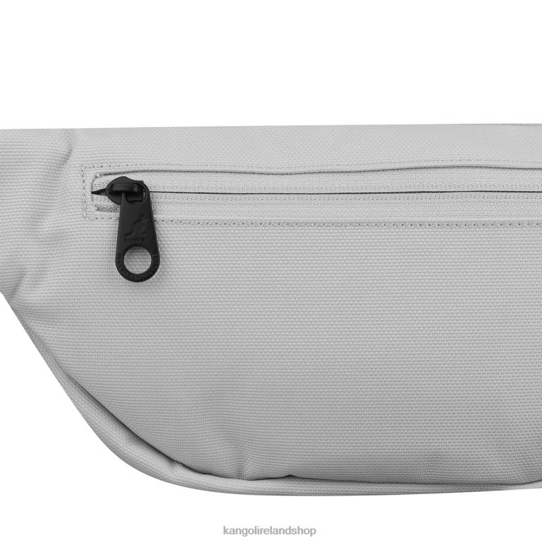 IE Kangol Authentic II Bum Bag Light Grey Unisex Accessories 6B26V961