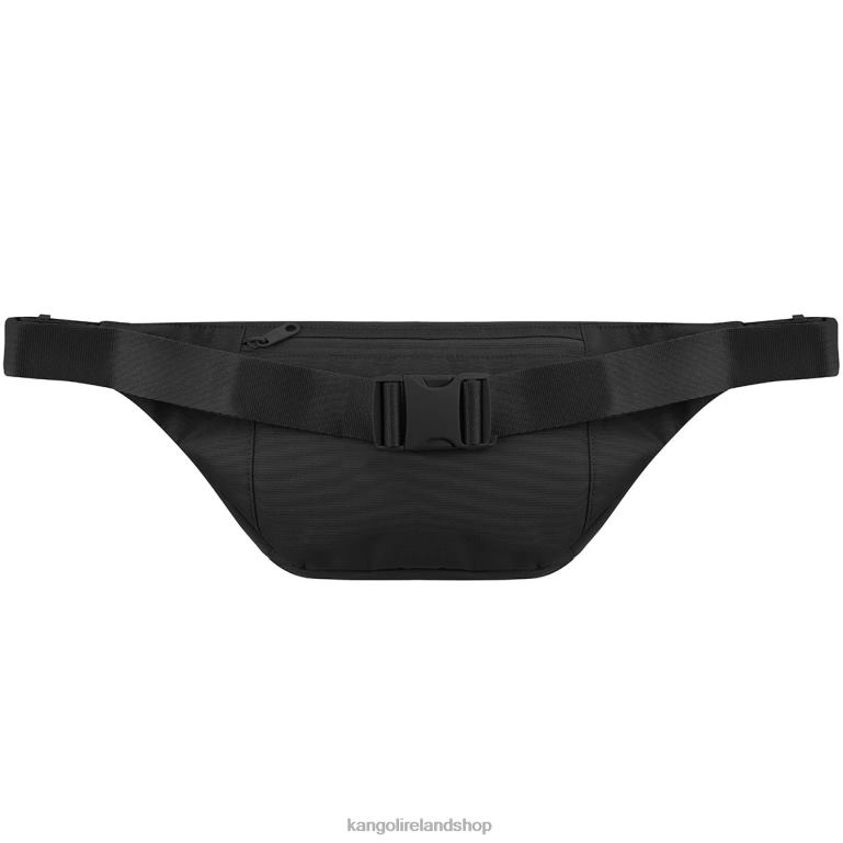 IE Kangol Weekend Light Bum Bag Black Unisex Accessories 6B26V948