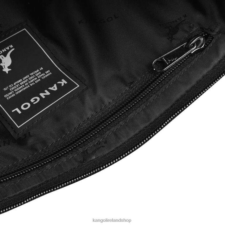 IE Kangol Weekend Light Bum Bag Black Unisex Accessories 6B26V948