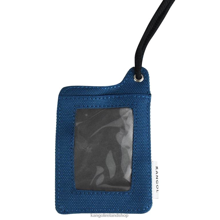IE Kangol 2-Way Card Holder Dark Blue Unisex Accessories 6B26V1255