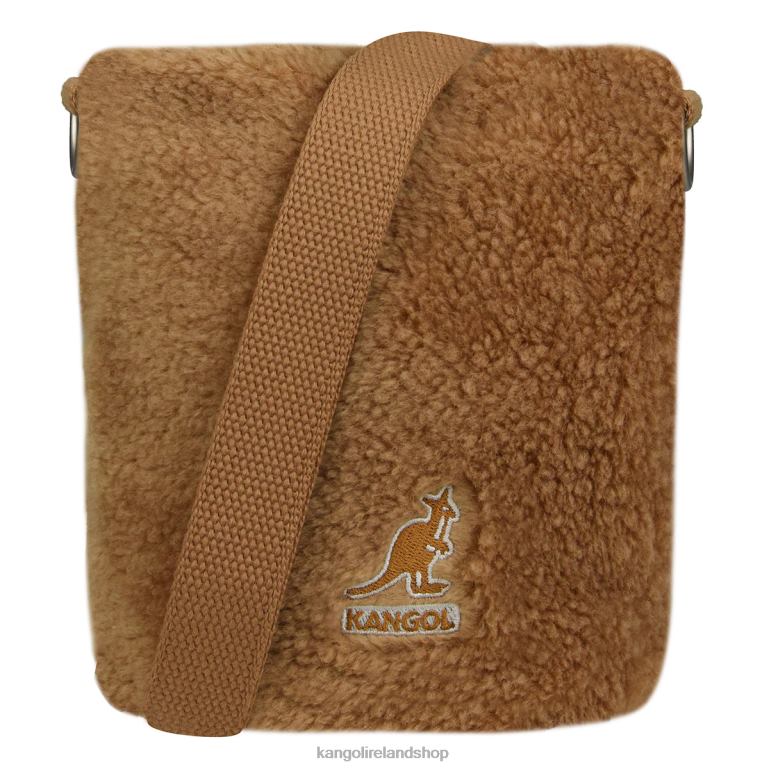 IE Kangol Bichon II Cross Bag Brown Unisex Accessories 6B26V988