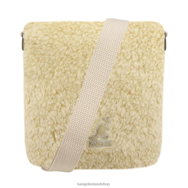 IE Kangol Bichon II Cross Bag Ecru Unisex Accessories 6B26V989