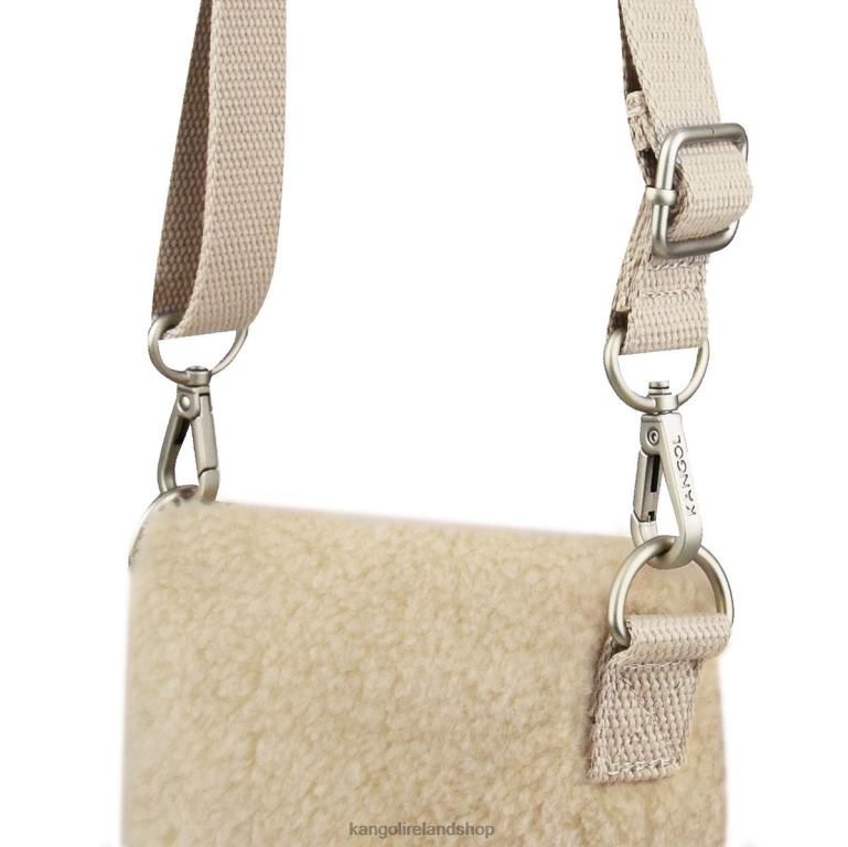 IE Kangol Bichon II Cross Bag Ecru Unisex Accessories 6B26V989