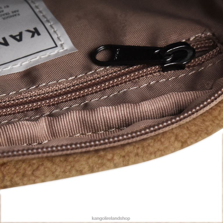 IE Kangol Bichon II Square Cross Bag Brown Unisex Accessories 6B26V985