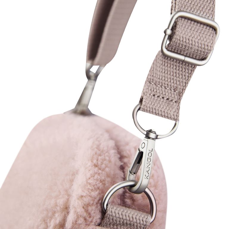 IE Kangol Bichon II Square Cross Bag Pink Unisex Accessories 6B26V987