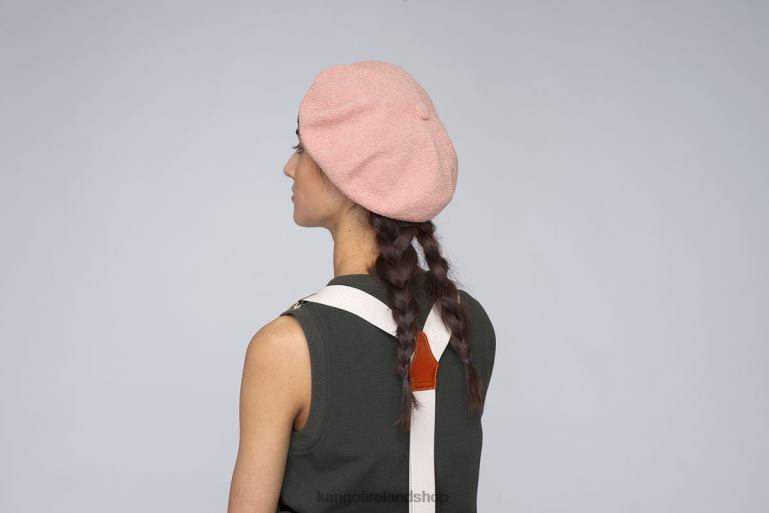 IE Kangol 2-Tone Bermuda Jax Beret Dusty Rose Unisex Accessories 6B26V401