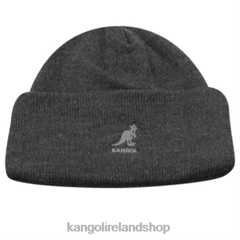 IE Kangol Acrylic Cuff Pull On Dark Flannel Unisex Accessories 6B26V846