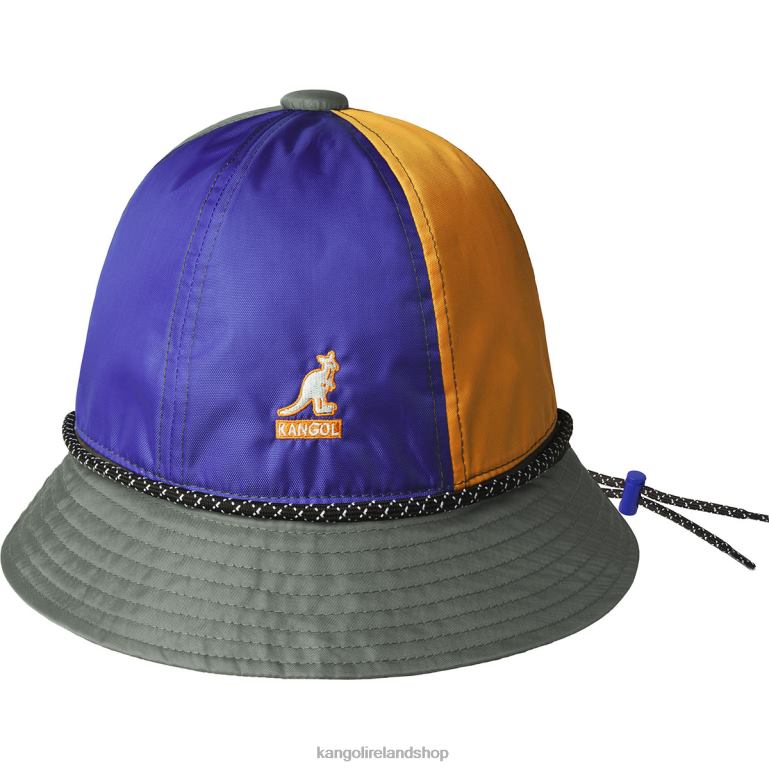 IE Kangol Adventure Casual Charcoal Multi Unisex Accessories 6B26V459