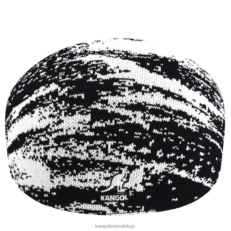 IE Kangol Airbrush 507 Black/White Unisex Accessories 6B26V226