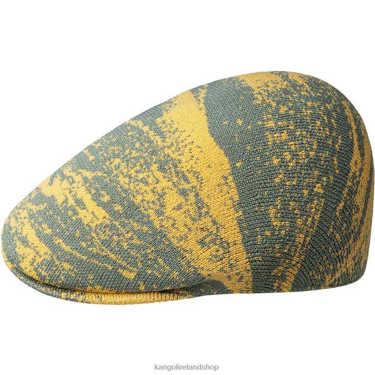 IE Kangol Airbrush 507 Oil Green/Warm Apricot Unisex Accessories 6B26V227