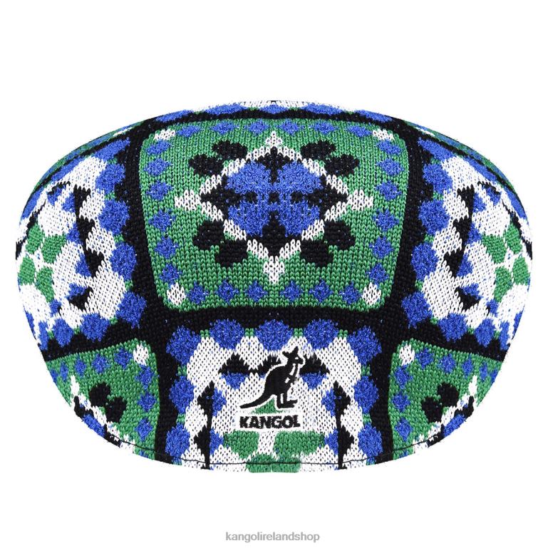 IE Kangol Arts & Crafts 504 Black Multi Unisex Accessories 6B26V8