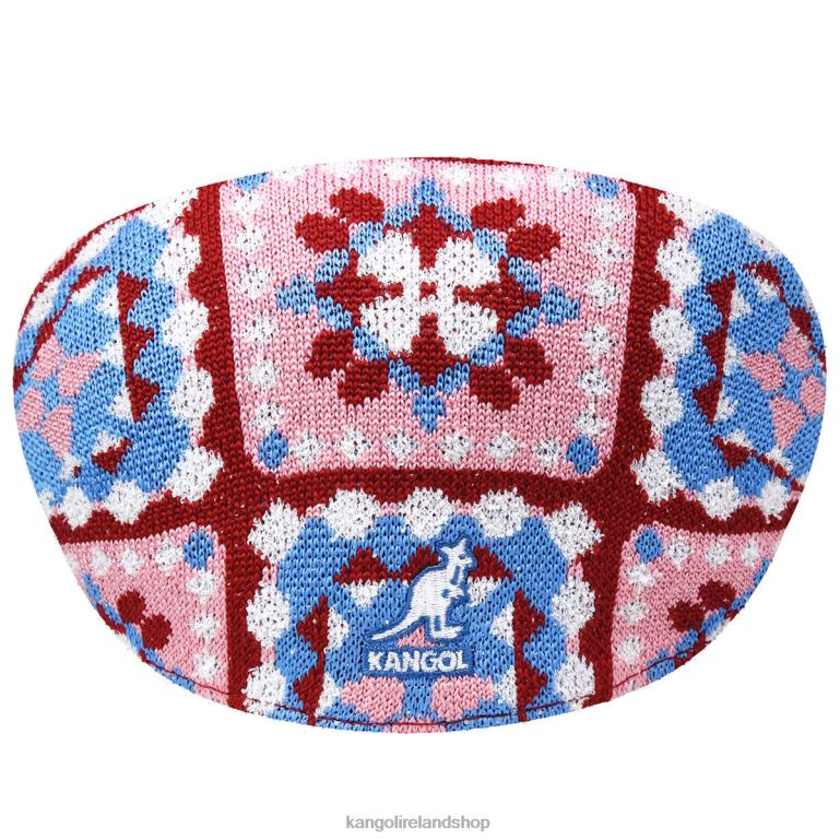 IE Kangol Arts & Crafts 504 SCARLET MULTI Unisex Accessories 6B26V9