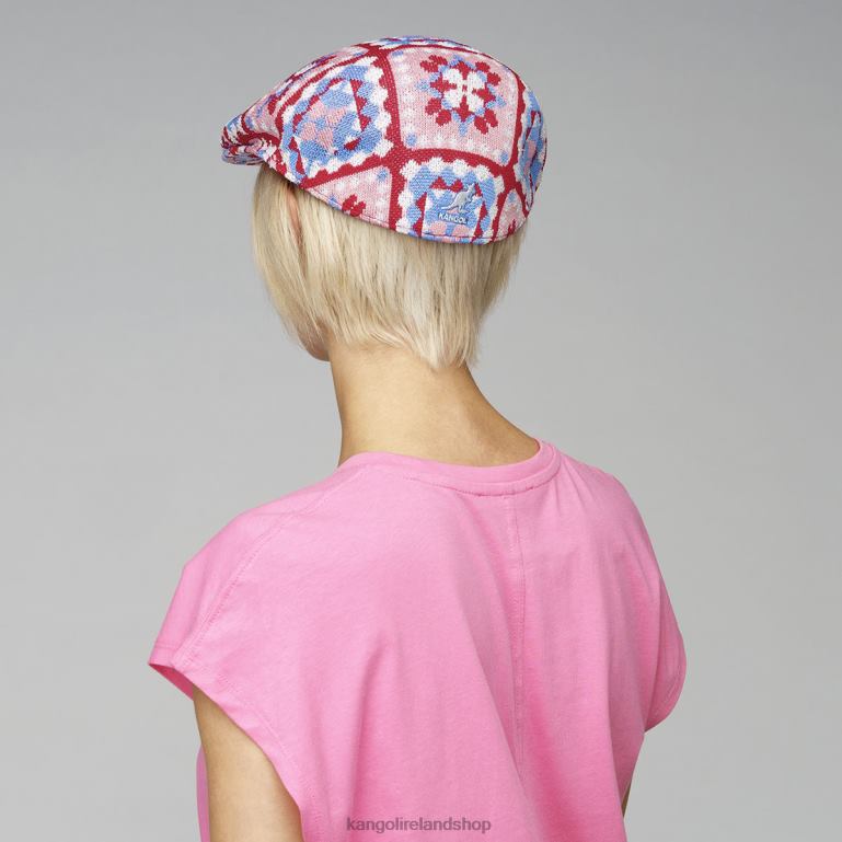 IE Kangol Arts & Crafts 504 SCARLET MULTI Unisex Accessories 6B26V9