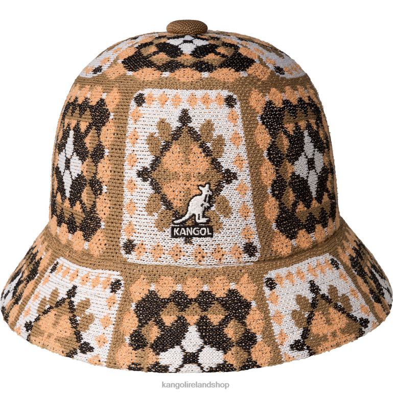 IE Kangol Arts & Crafts Casual Tan Multi Unisex Accessories 6B26V491