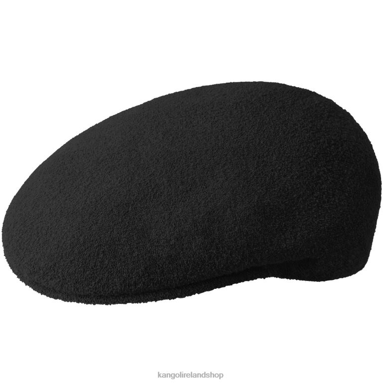 IE Kangol Bermuda 504 Black Unisex Accessories 6B26V34