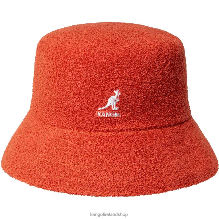 IE Kangol Bermuda Bucket Cherry Glow Unisex Accessories 6B26V629