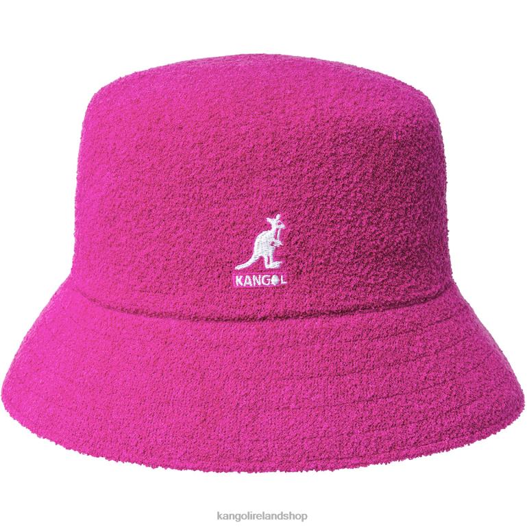 IE Kangol Bermuda Bucket Electric Pink Unisex Accessories 6B26V625