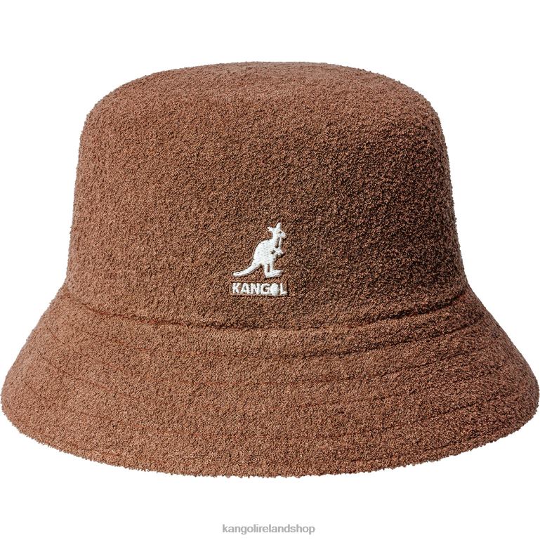 IE Kangol Bermuda Bucket Mahogany Unisex Accessories 6B26V618