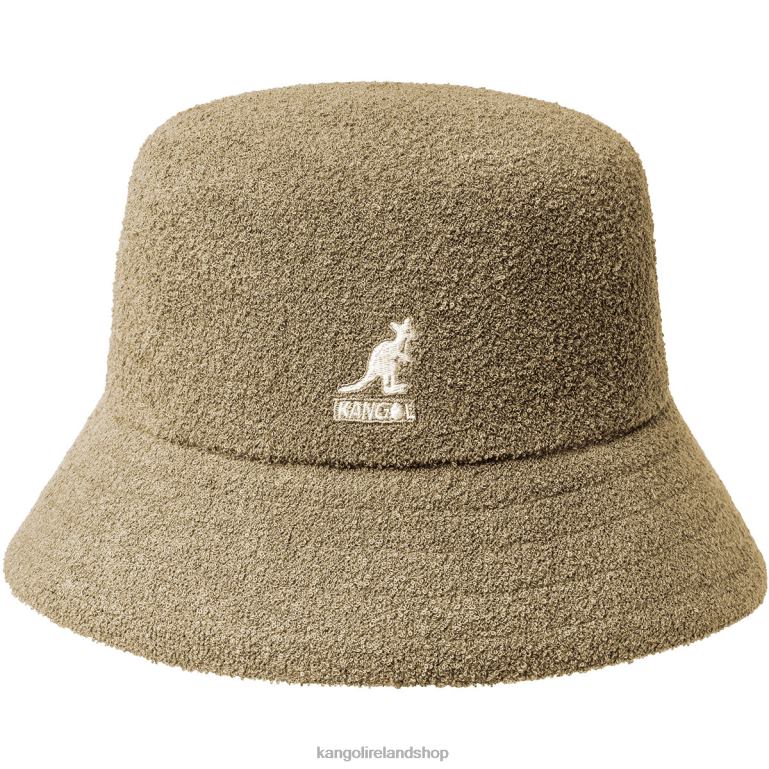 IE Kangol Bermuda Bucket Oat Unisex Accessories 6B26V623
