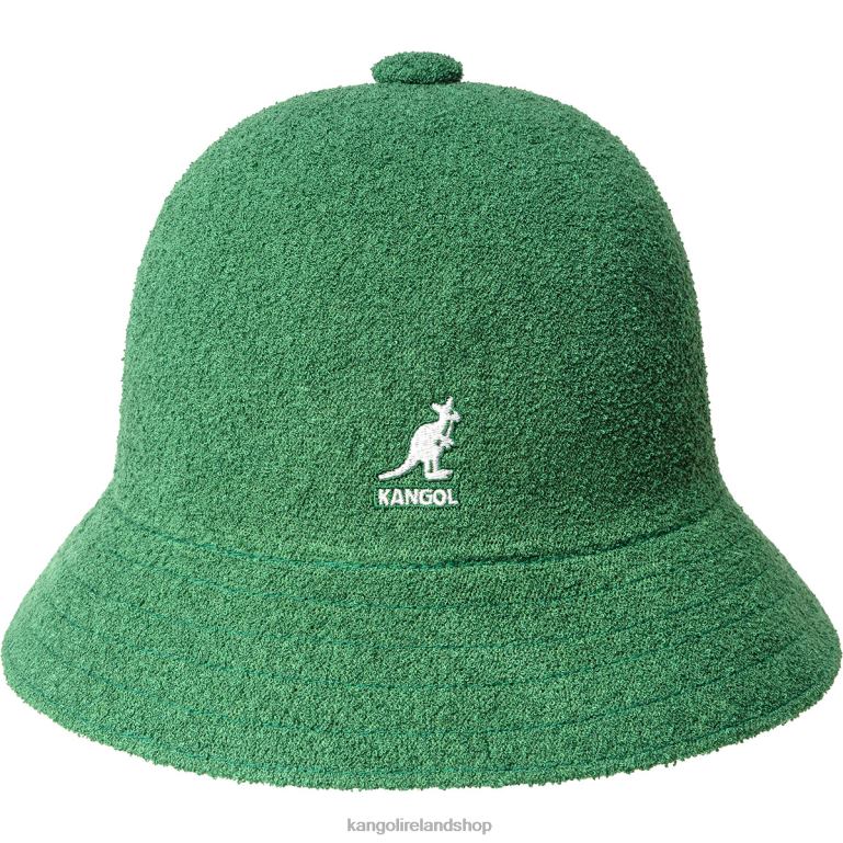 IE Kangol Bermuda Casual Turf Green Unisex Accessories 6B26V616