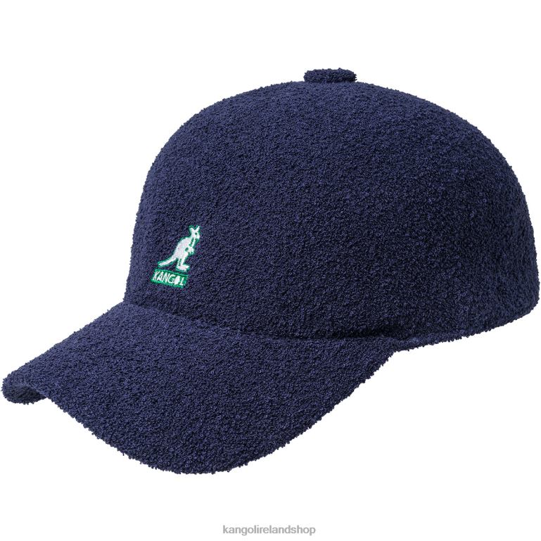 IE Kangol Bermuda Elastic Spacecap Navy Unisex Accessories 6B26V873