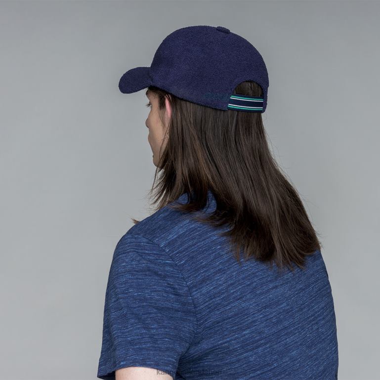 IE Kangol Bermuda Elastic Spacecap Navy Unisex Accessories 6B26V873