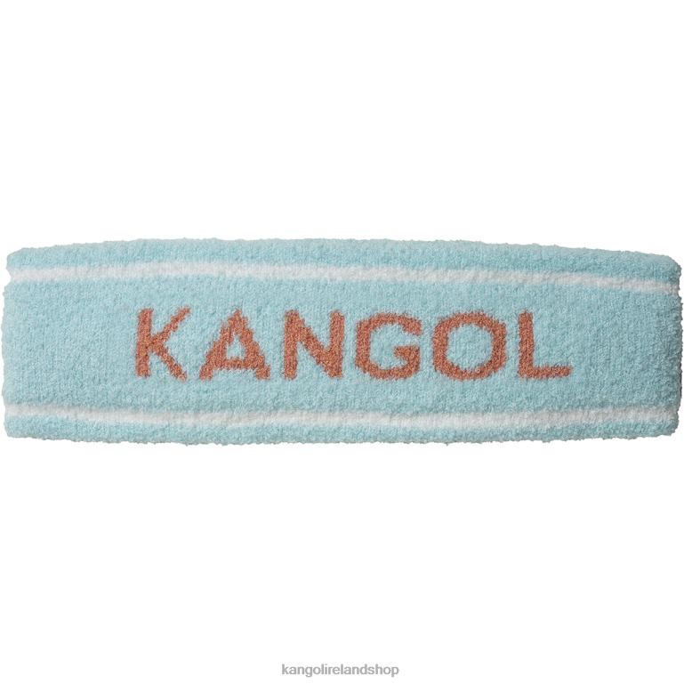 IE Kangol Bermuda Stripe Headband Blue Tint Unisex Accessories 6B26V909