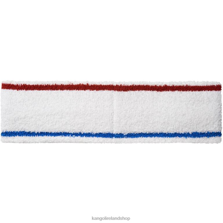 IE Kangol Bermuda Stripe Headband White/Ciano Unisex Accessories 6B26V908