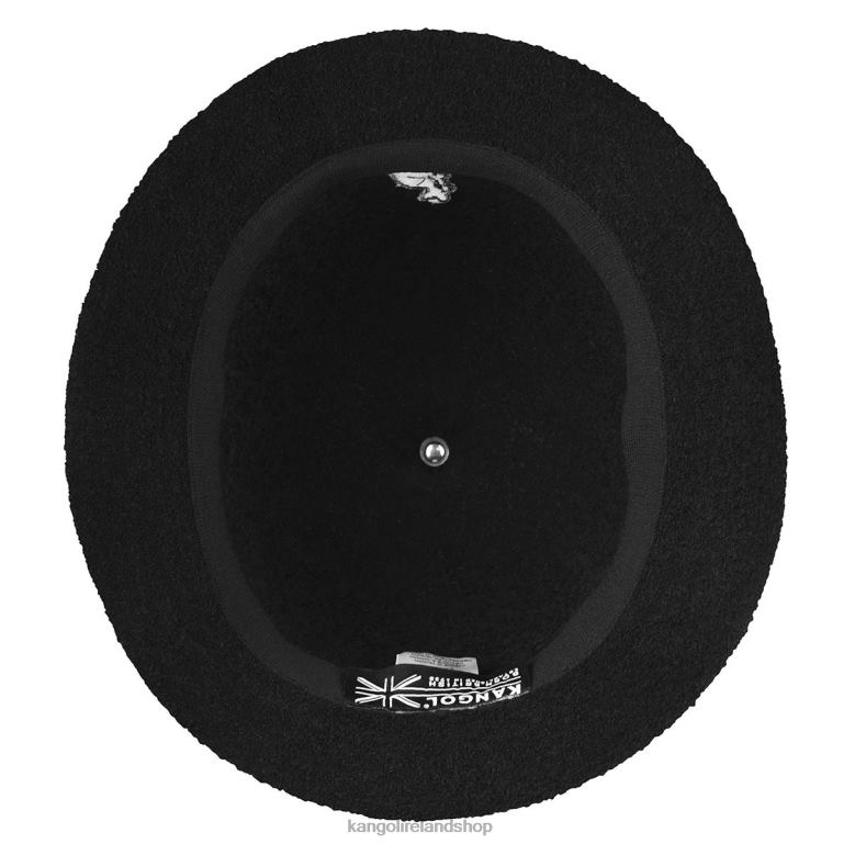 IE Kangol Big Logo Casual Black Unisex Accessories 6B26V520