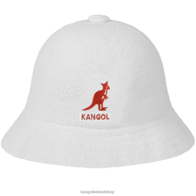 IE Kangol Big Logo Casual White Unisex Accessories 6B26V521