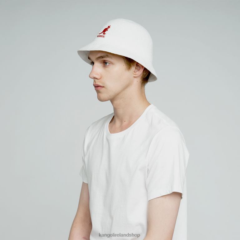IE Kangol Big Logo Casual White Unisex Accessories 6B26V521