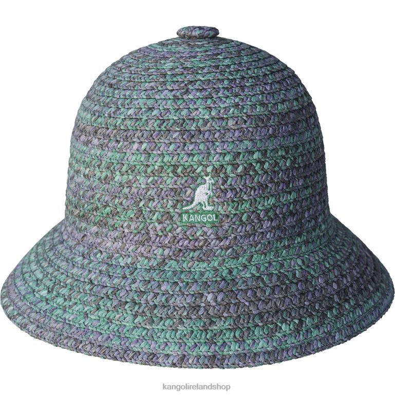 IE Kangol Braid Casual Turf Green Mix Unisex Accessories 6B26V494