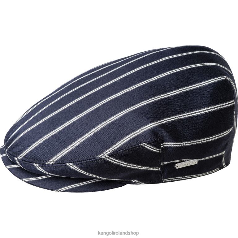 IE Kangol British Peebles Black Double Stripe Unisex Accessories 6B26V771