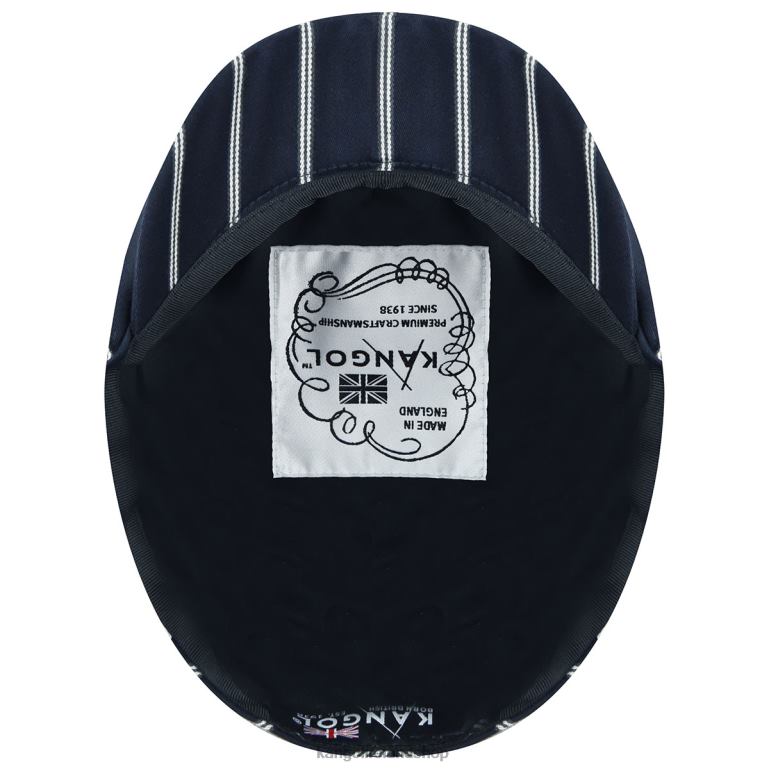 IE Kangol British Peebles Black Double Stripe Unisex Accessories 6B26V771