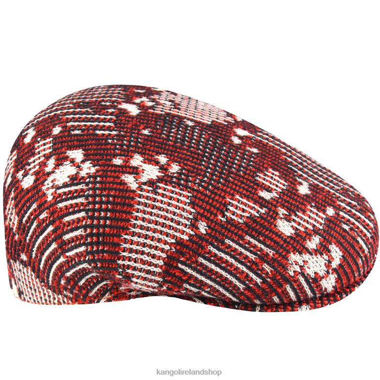 IE Kangol Camo Rib 504 Cherry Glow Unisex Accessories 6B26V51
