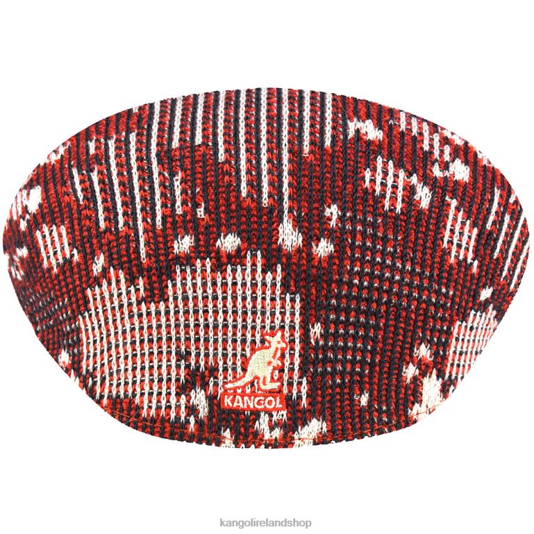 IE Kangol Camo Rib 504 Cherry Glow Unisex Accessories 6B26V51