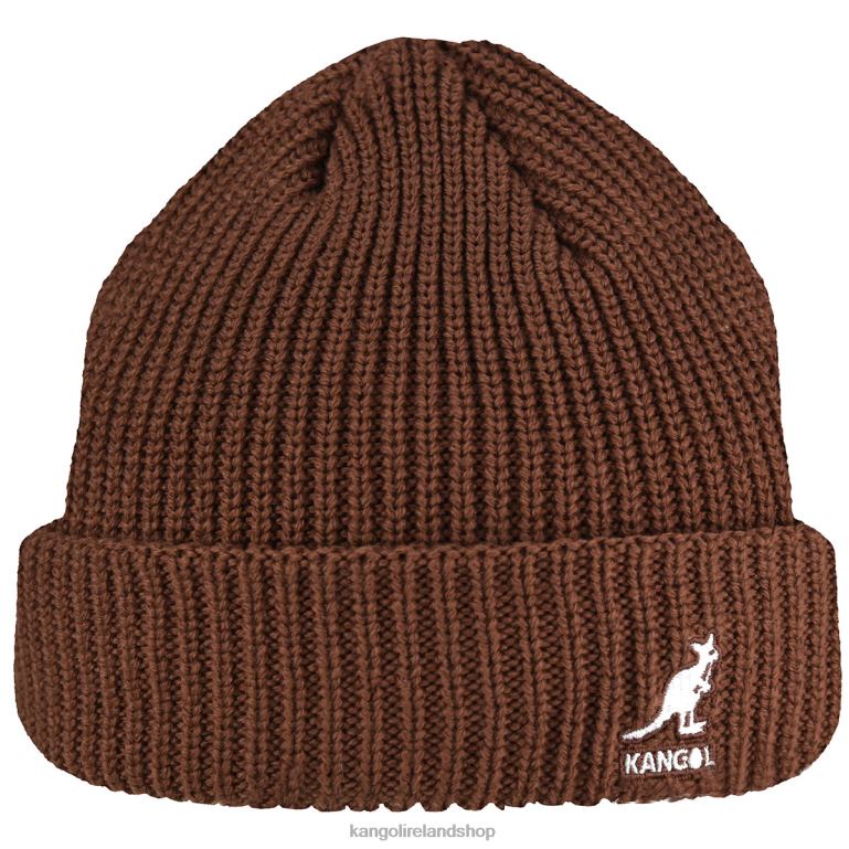 IE Kangol Cardinal 2-way Beanie Mahogany Unisex Accessories 6B26V864