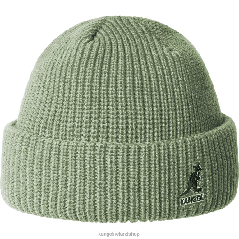 IE Kangol Cardinal 2-way Beanie Oil Green Unisex Accessories 6B26V868