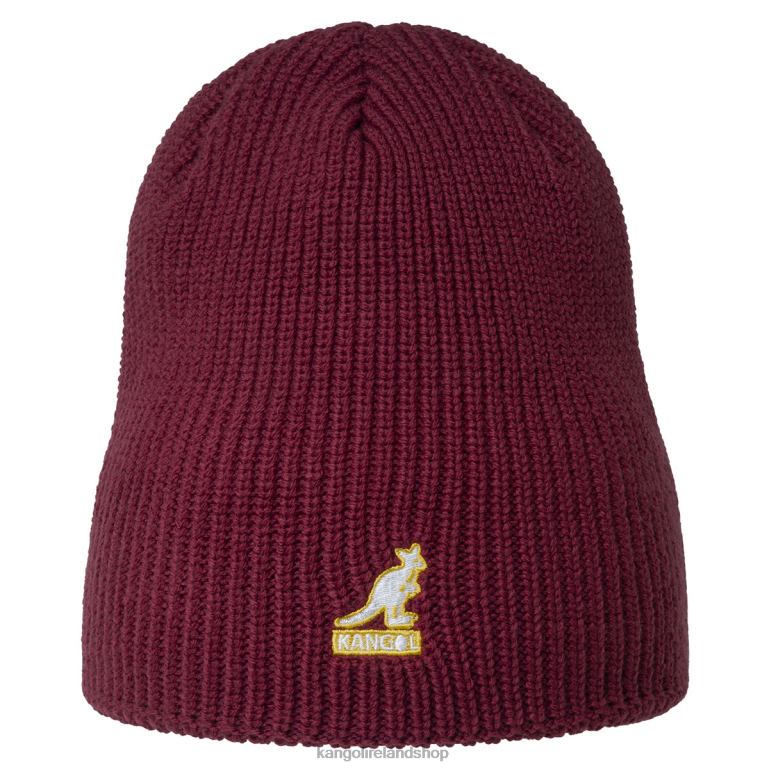 IE Kangol Cardinal 2-way Beanie Red Velvet Unisex Accessories 6B26V867